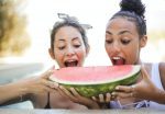how many calories does a whole watermelon have